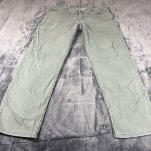 Carhartt 102517 Rugged Flex® Relaxed Fit Canvas 5-Pocket Work Pant Sz 40x30‎ Elm